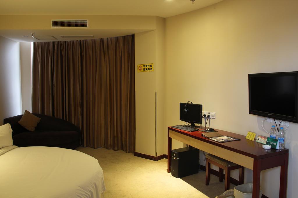 Greentree Inn Jiangsu Changzhou Liyang East Nanhuan Road High Speed Rail Station Business Hotel Phòng bức ảnh