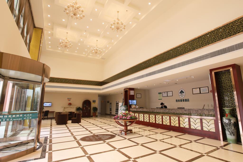 Greentree Inn Jiangsu Changzhou Liyang East Nanhuan Road High Speed Rail Station Business Hotel Ngoại thất bức ảnh